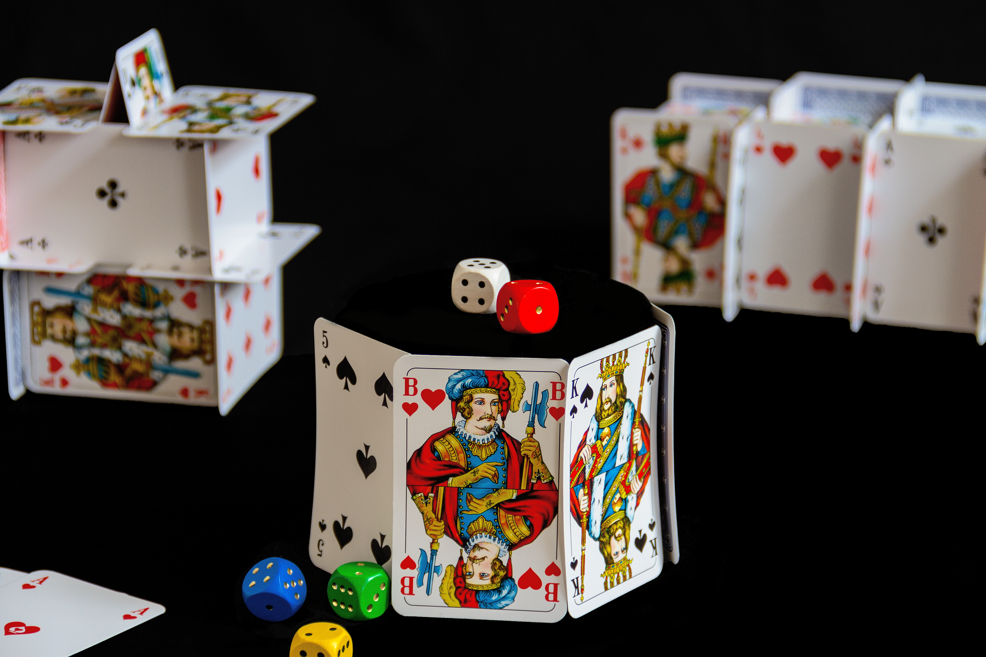 cards and dices